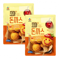 CJ 비비고 꼬마 돈까스 400g  X 2팩