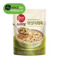 CJ 비비고 햇반 소프트밀 버섯야채죽 420g X 2개