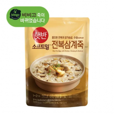 CJ 비비고 햇반 소프트밀 전복삼계죽 420g X 2개