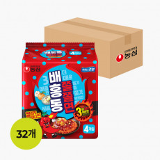 농심 배홍동 쫄쫄면(챌린지에디션) 129g X 32개